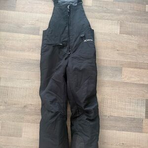 Arctix Black Kids Snow Bib Overalls
